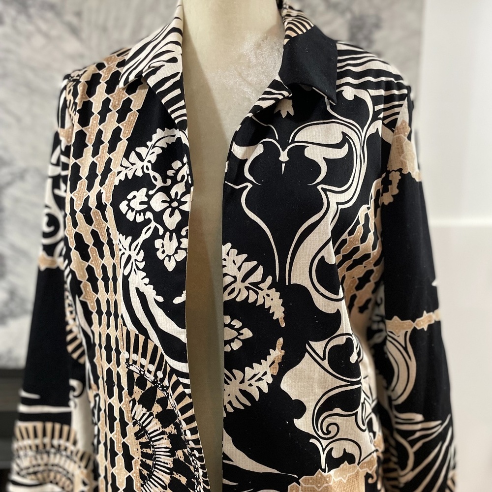 Chico's Jacket Dynamite Colors ~ Look your best $$